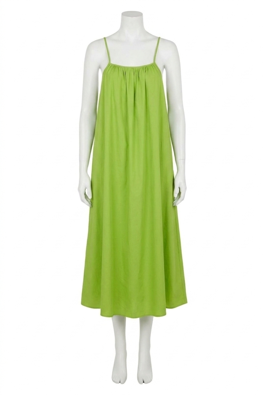 NEW NIA alexandra dress in pesto